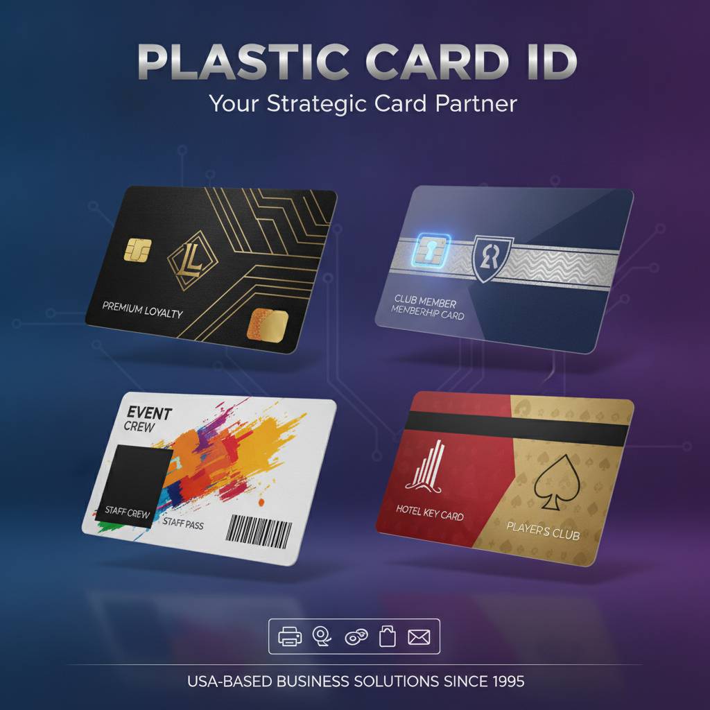 Types of Custom Membership Cards We Produce