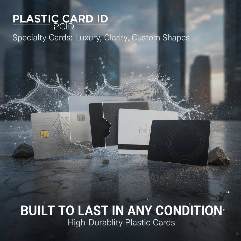 Specialty Cards: Luxury, Clarity, and Custom Shapes