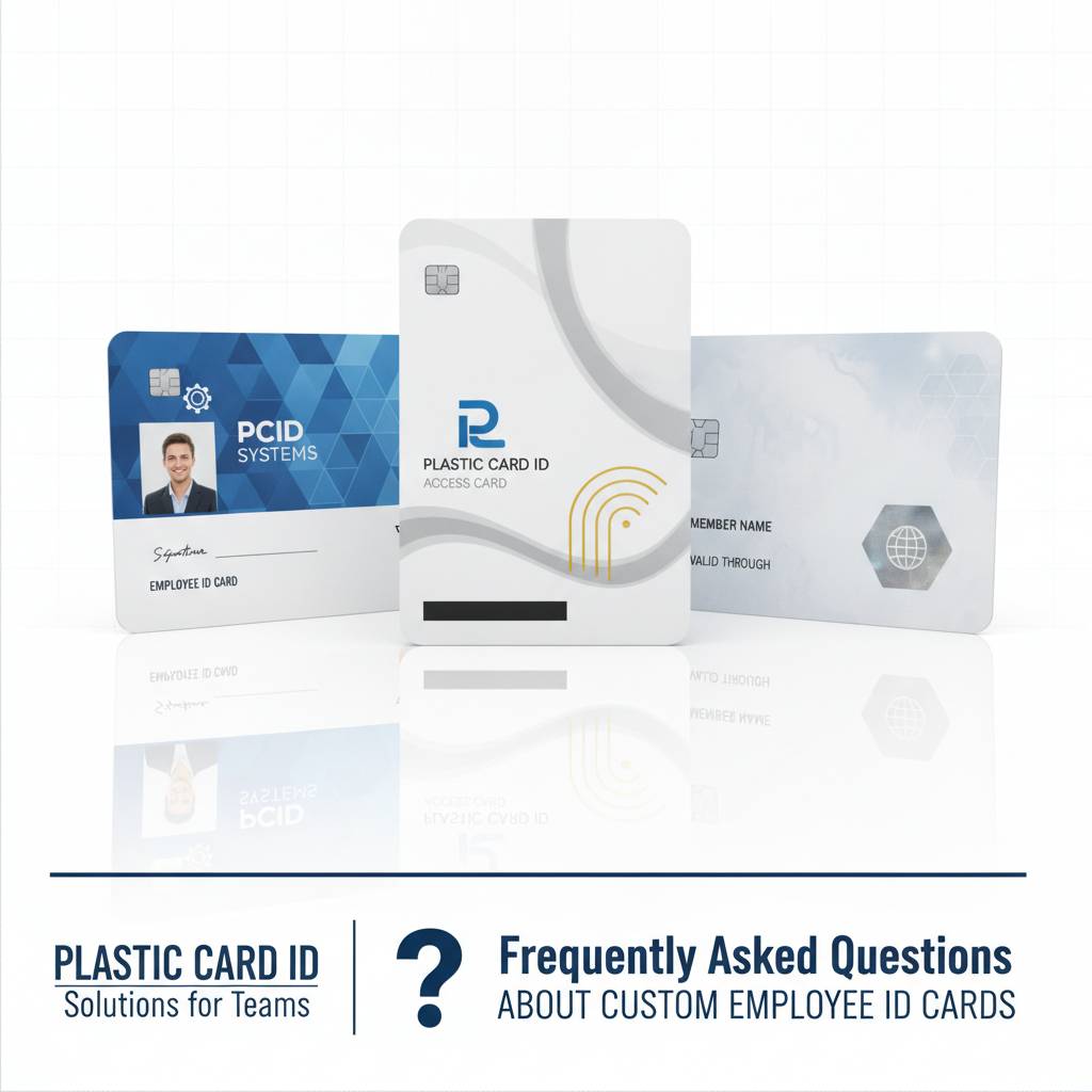 Frequently Asked Questions About Custom Employee ID Cards